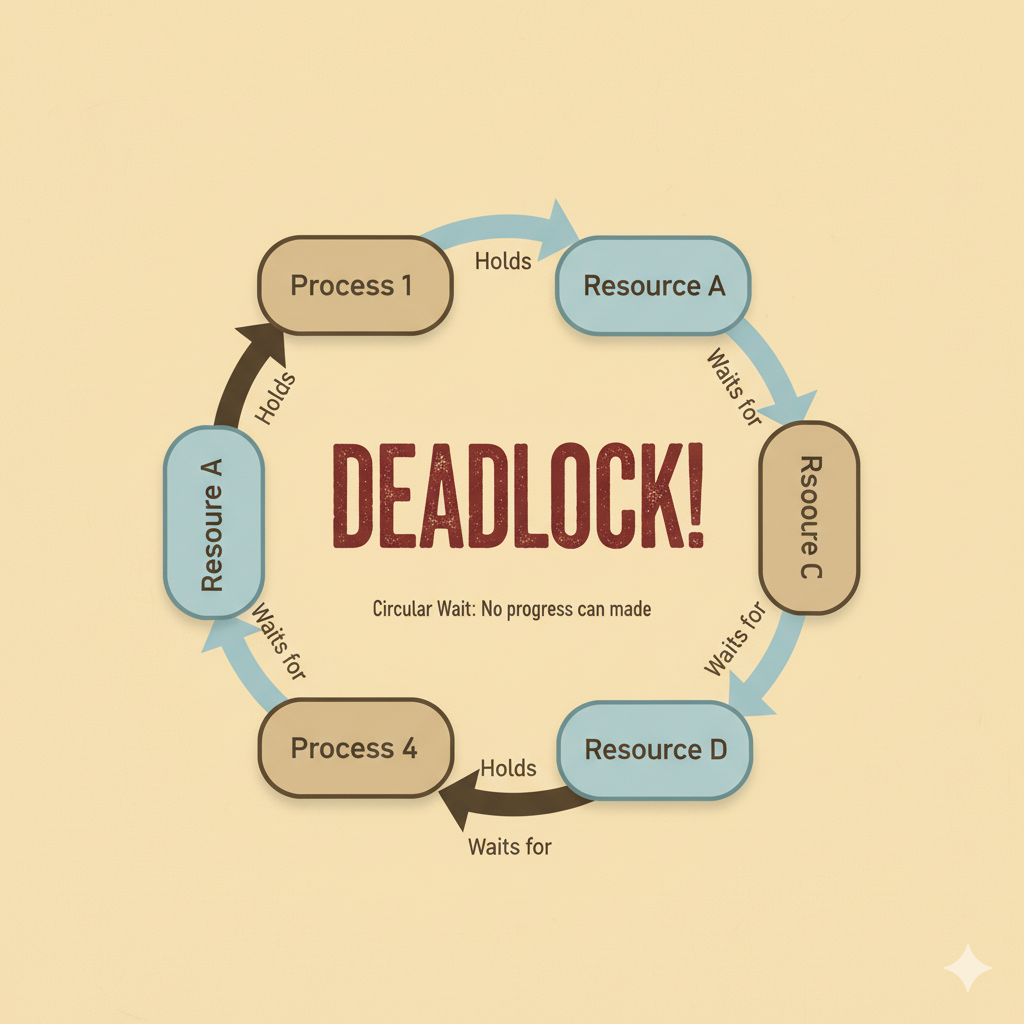 Conceptual image for Deadlock